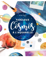 Fabuleux cosmos à l'aquarelle