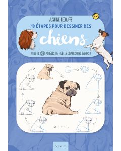 10 étapes pour dessiner des chiens