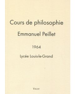 Cours de philosophie, Emmanuel Peillet